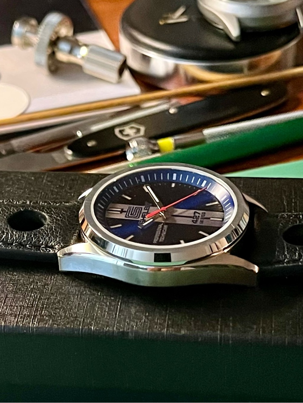 Custom Built 427 Series Automatic Racing Watch – Professional Technician – Rally - Picture 3 of 7